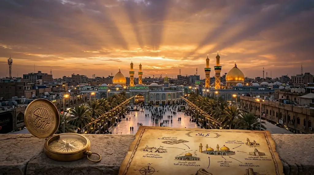 اماکن زیارتی و جاهای دیدنی کربلا غیر از حرم