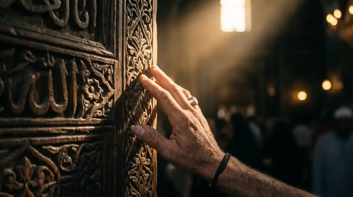 لمس ضریح و تجربه حس رسیدن در اولین زیارت کربلا